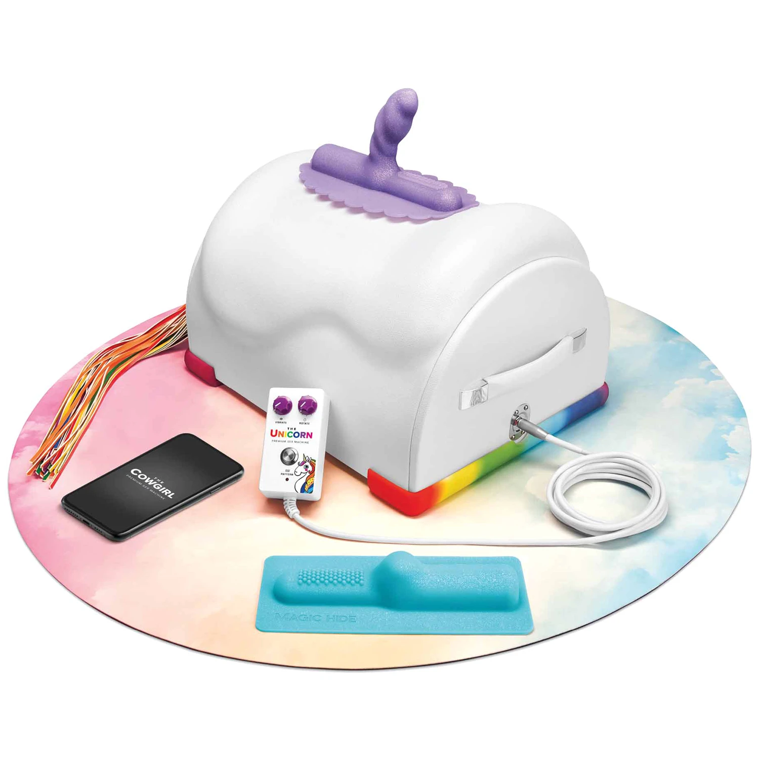 The Cowgirl Unicorn Premium Sexmaskin var 1