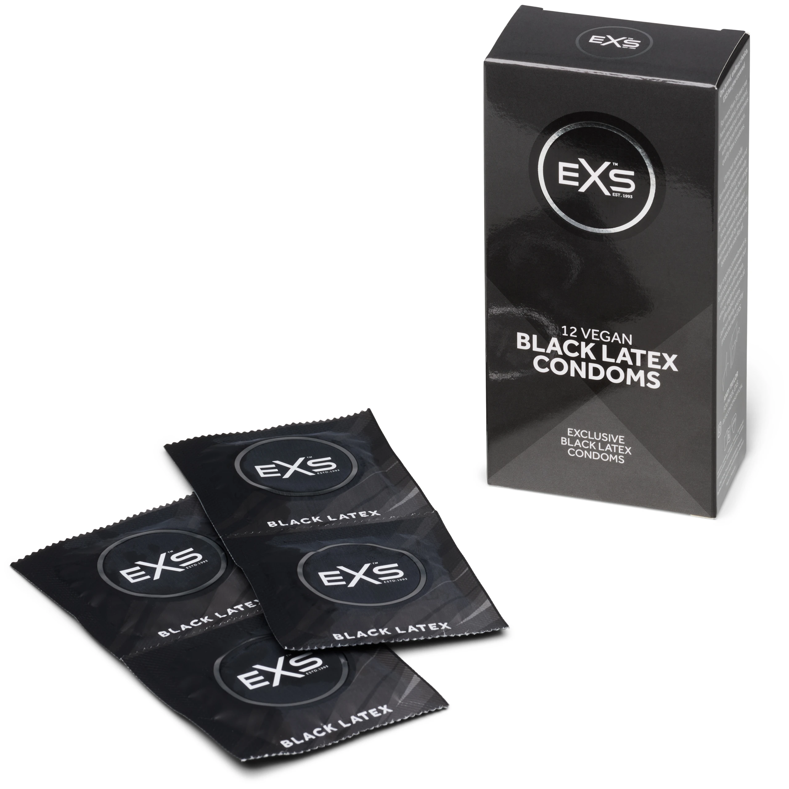 EXS Black Préservatifs en Latex 12 pcs var 1