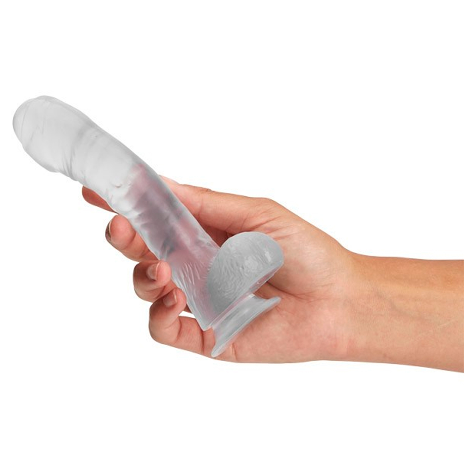 Lazy Buttcock Gode Gelée Transparent 17 cm 1