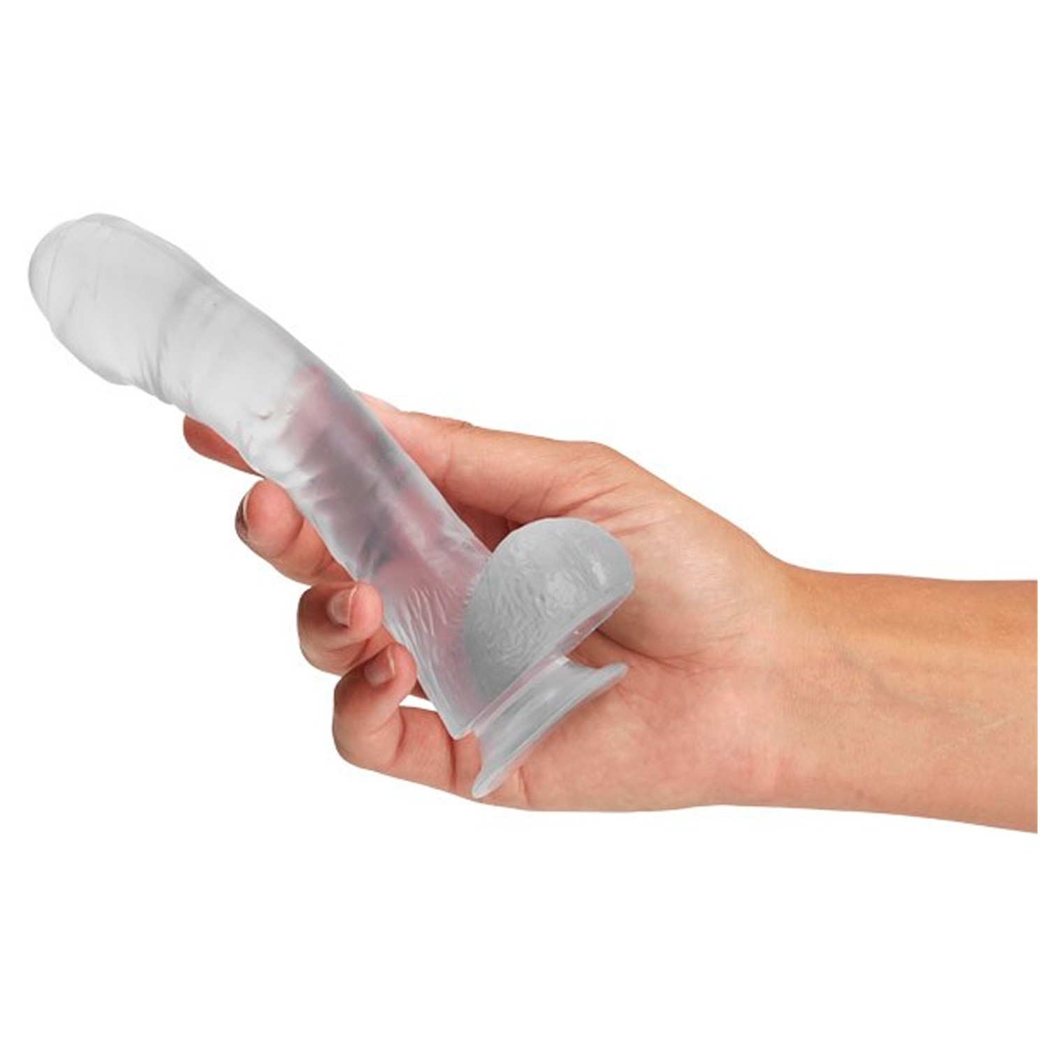 Lazy Buttcock Gode Gelée Transparent 17 cm 1