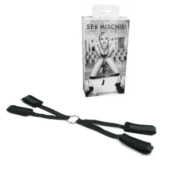 Sex & Mischief Restraint Kit til Håndled og Ankler 1