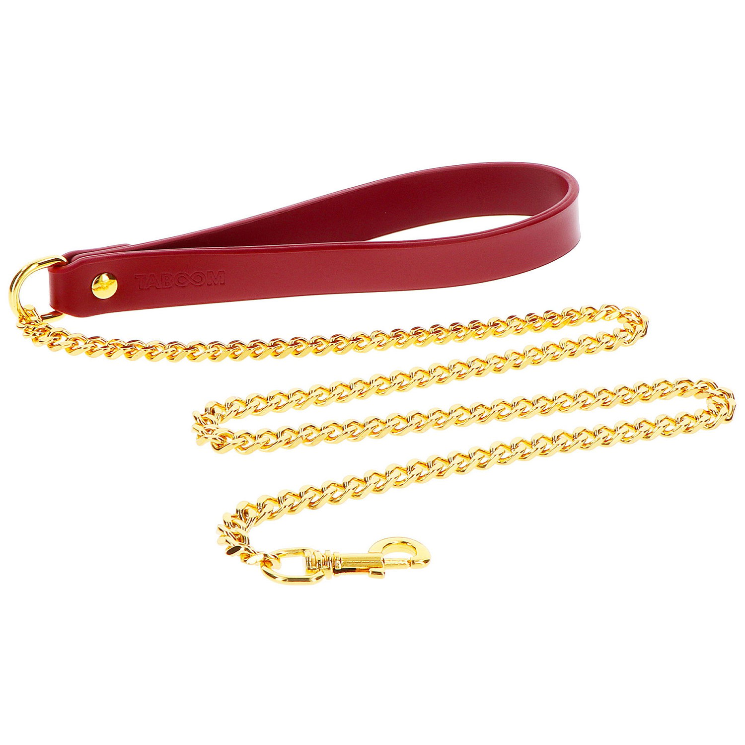 Taboom Bondage in Luxury Kedjekoppel - BordeauxGuld