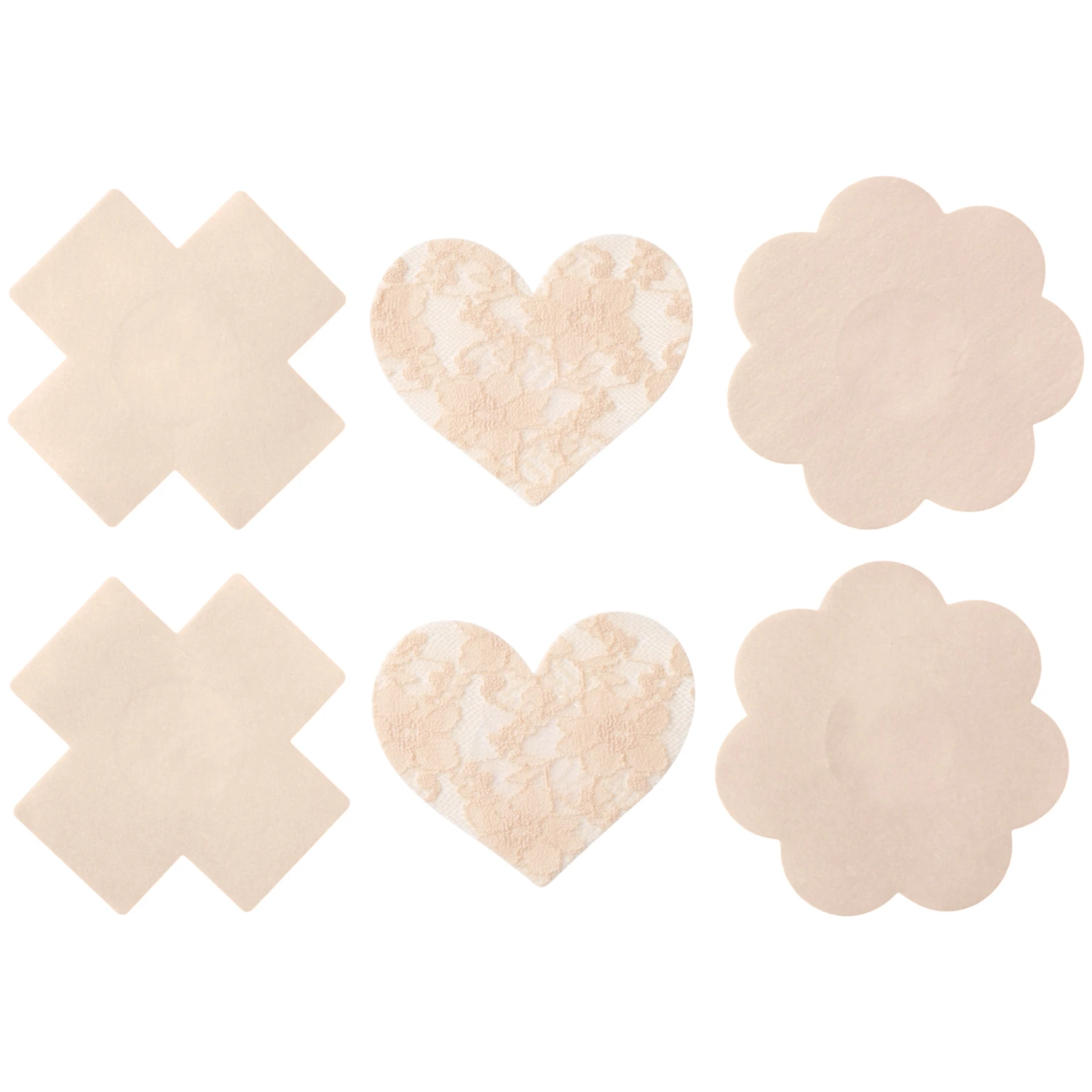 Baseks Nipple-Aufkleber 3'er Pack var 1