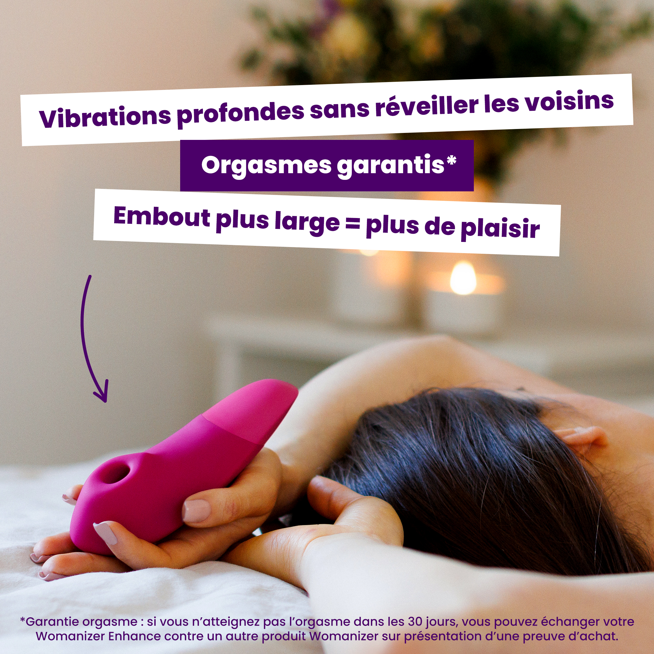 Womanizer Enhance 2-en-1 Aspirateur Clitoridien var 12