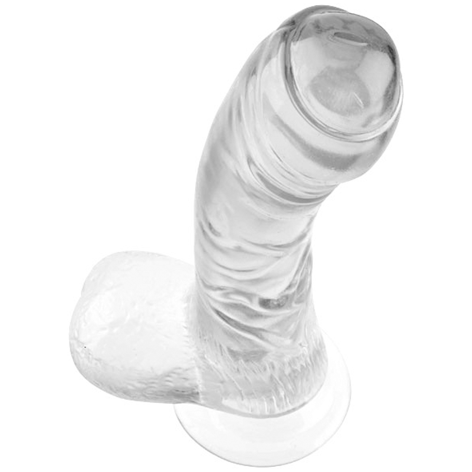 Lazy Buttcock Jelly Dildo Klar 17 cm 1