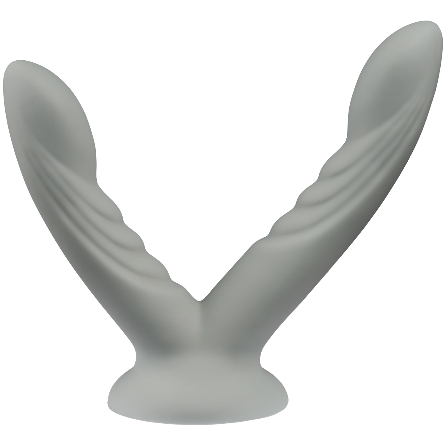 Amaysin Double Gode en Silicone Ondulé var 1