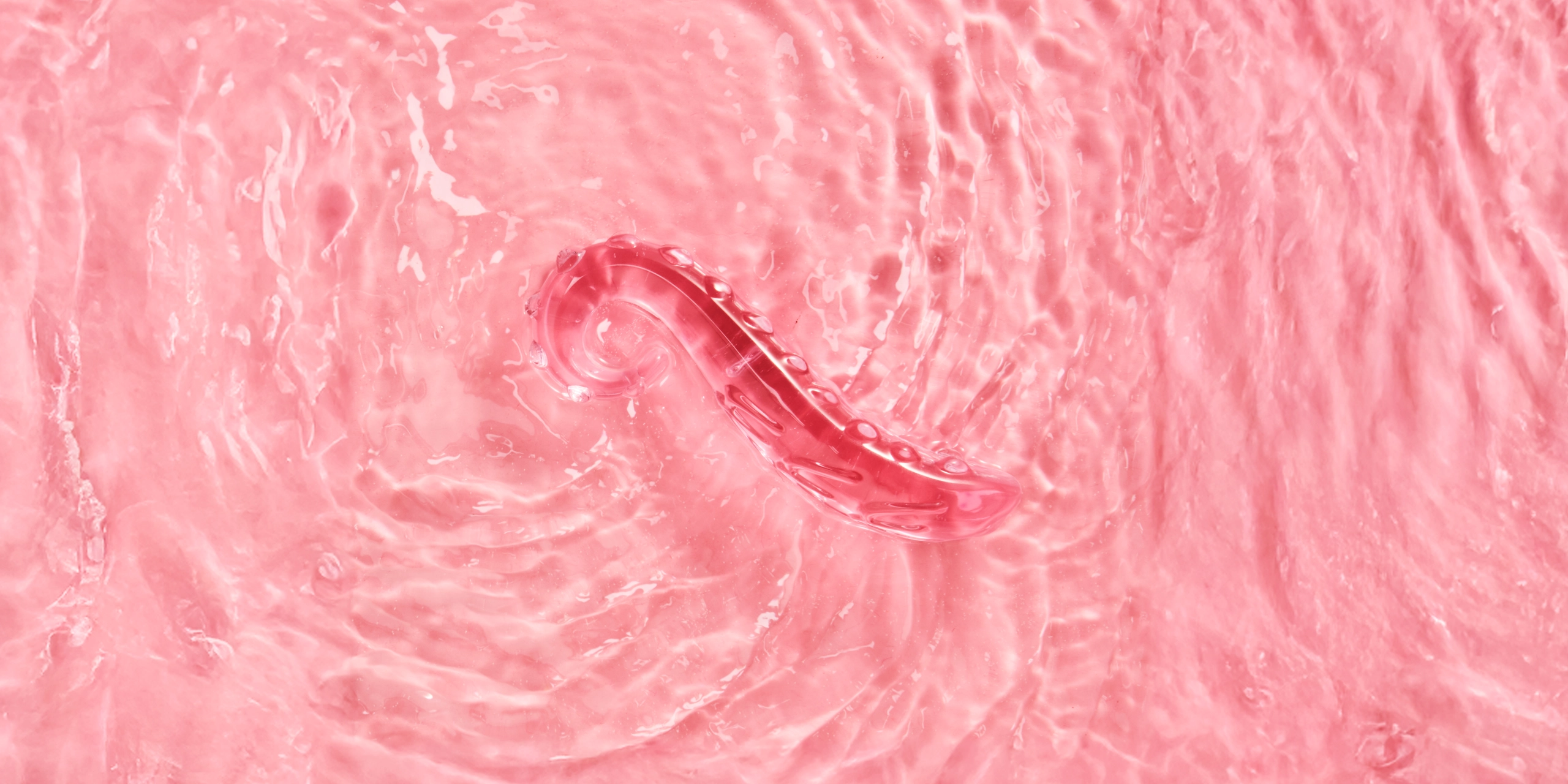 Gekleurde glazen dildo's