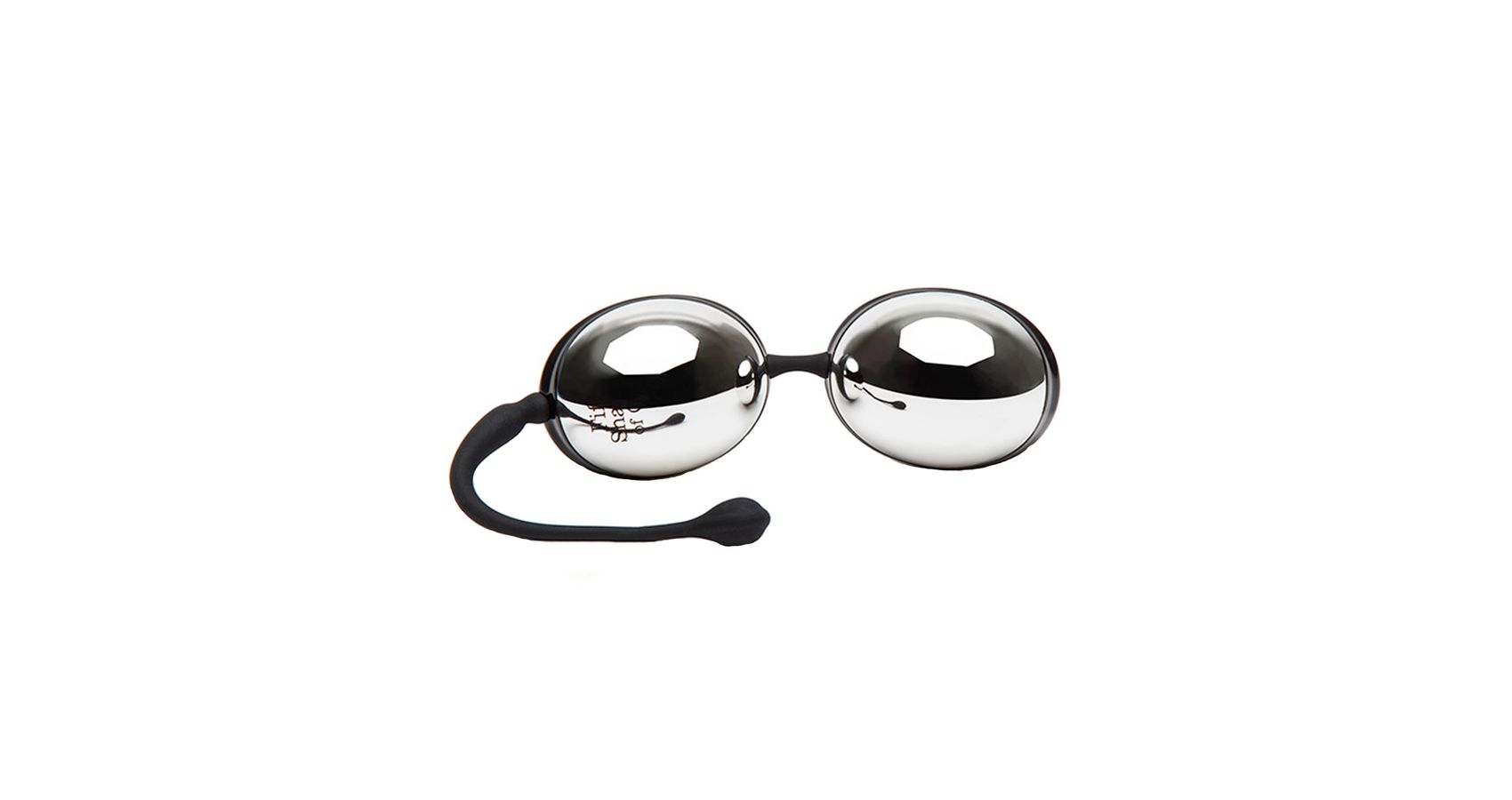 Fifty Shades of Grey Silver Jiggle Kegel Balls | Sinful