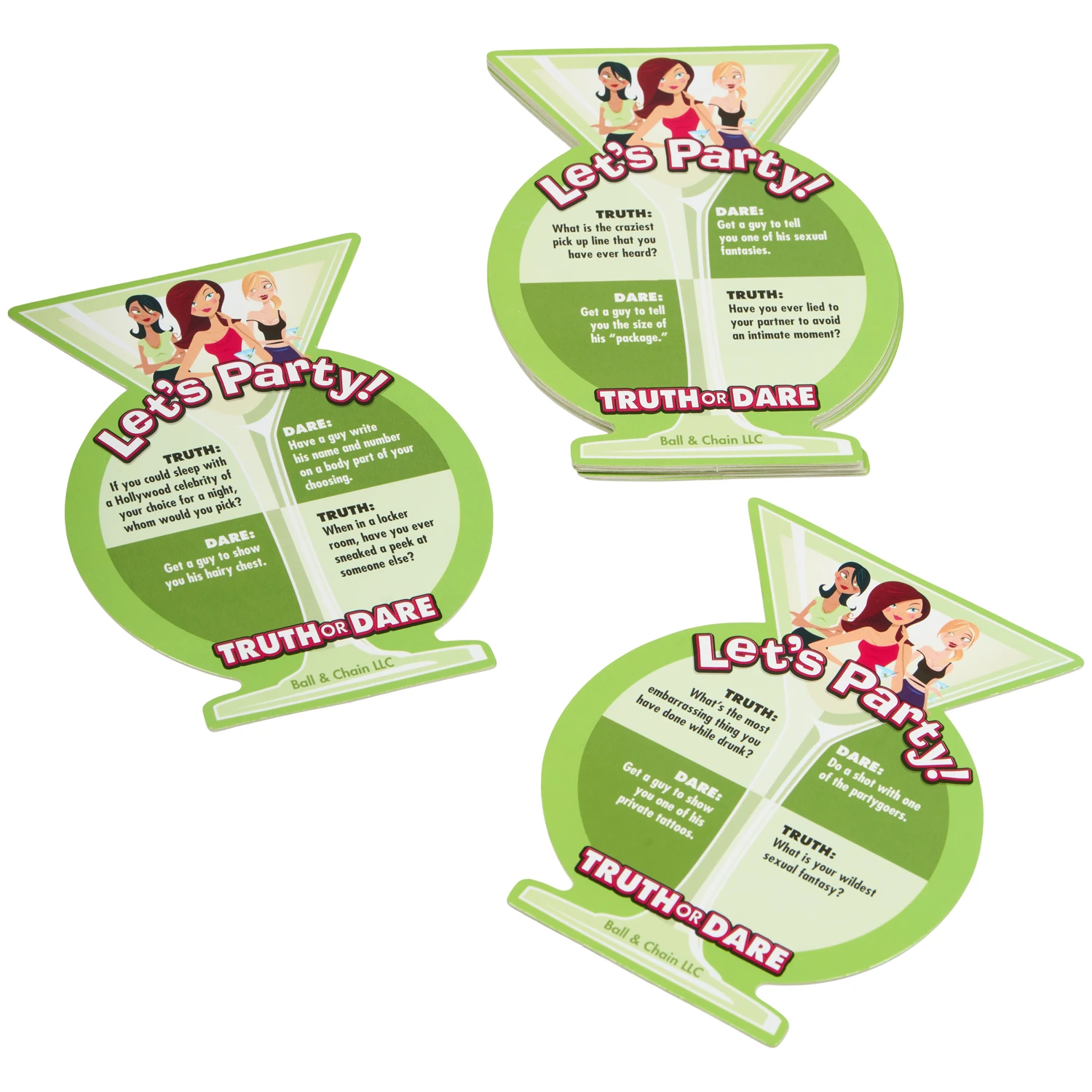 Truth or Dare Party Coaster var 1