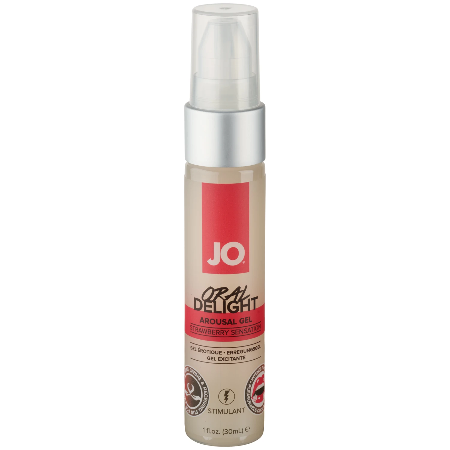 System JO Oral Delight Stimuli Gel Strawberry Sensation 30 ml var 1