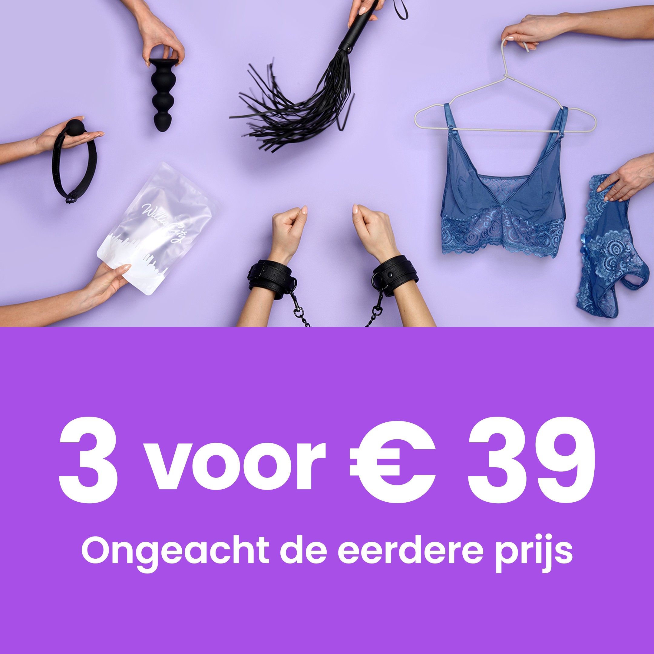 3 voor € 39 mobile