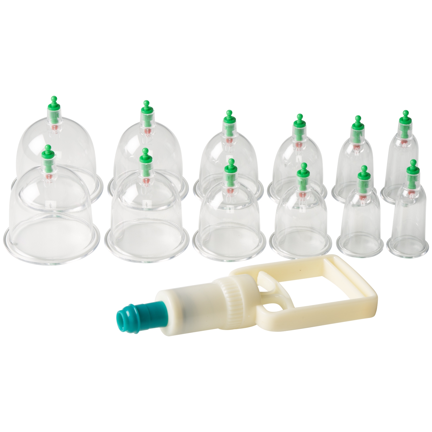 Suction Cupping Sæt - Clear
