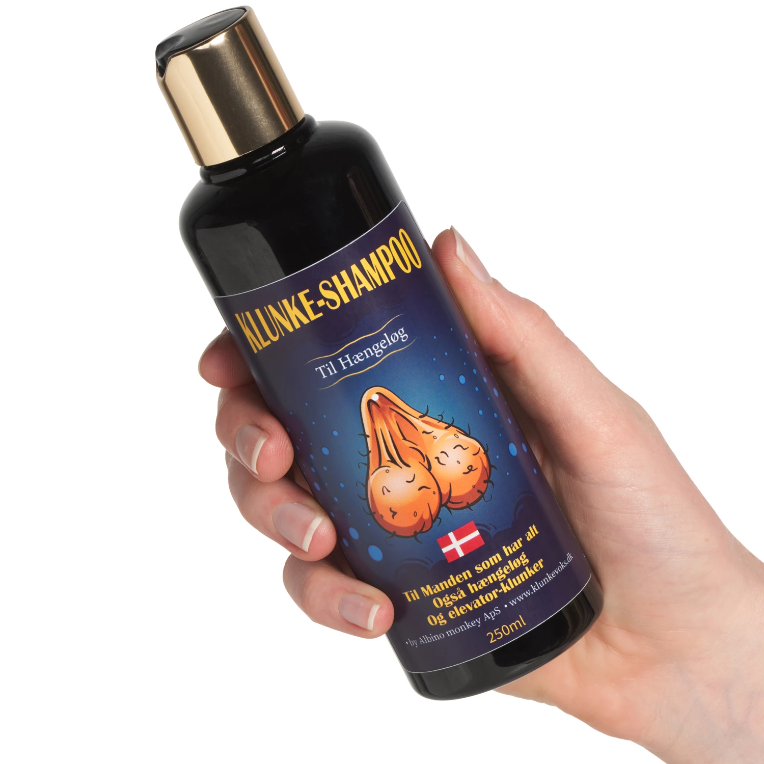 Klunke Shampoo Til Hængeløg Intimsæbe til Mænd 250 ml 1