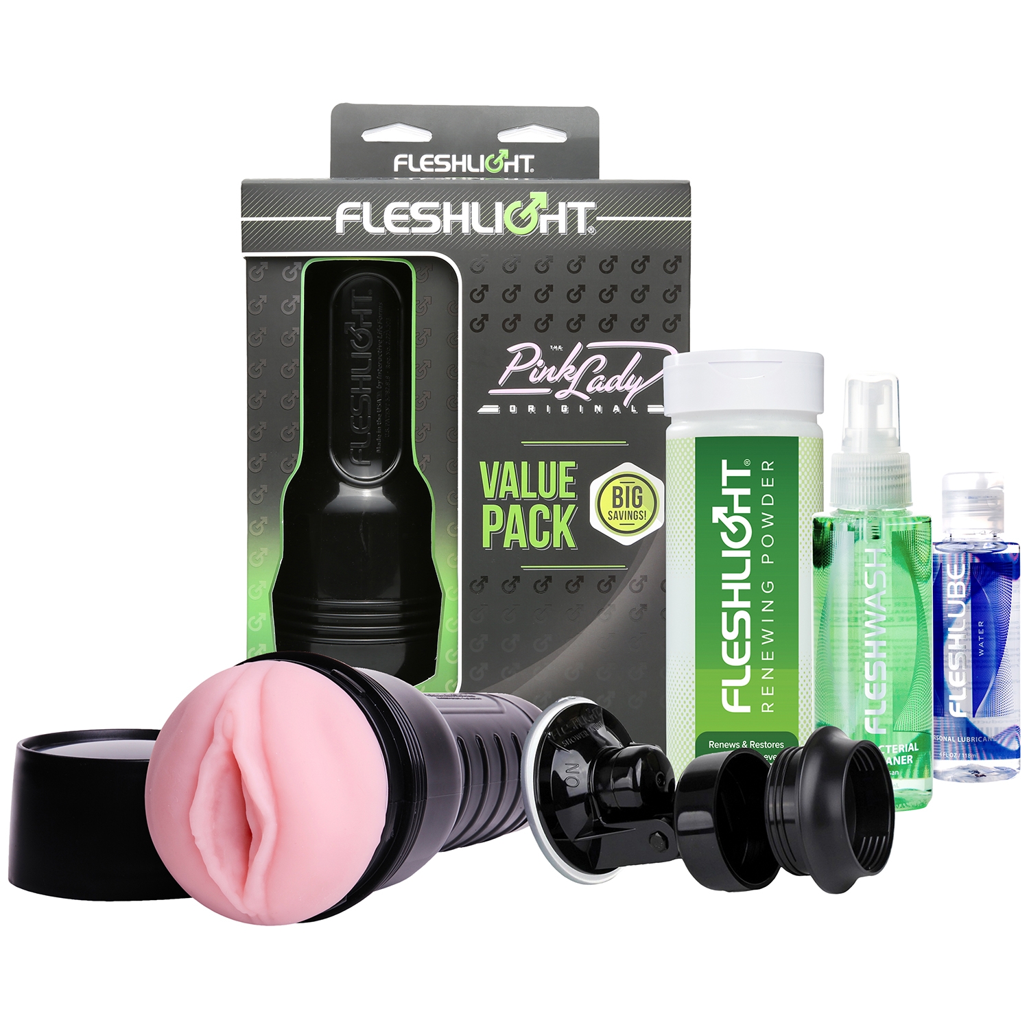 Fleshlight Pink Lady Value Pack - Ljusrosa
