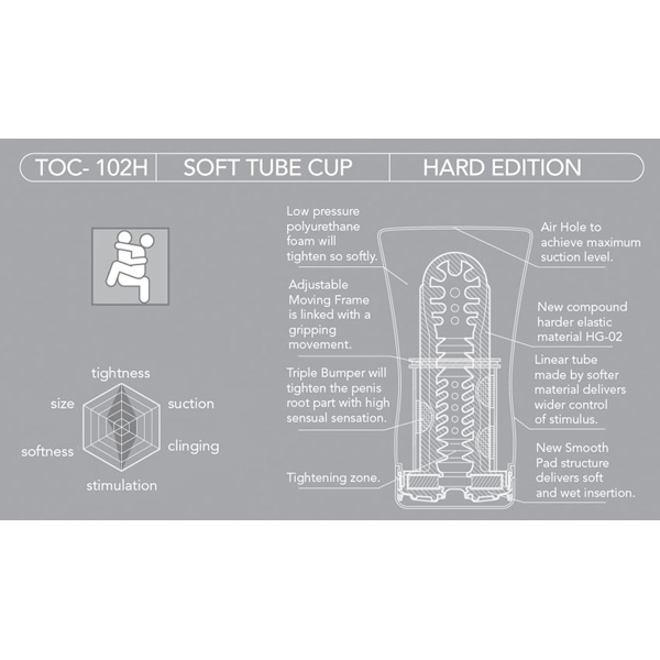 TENGA Soft Tube Cup Hard 1