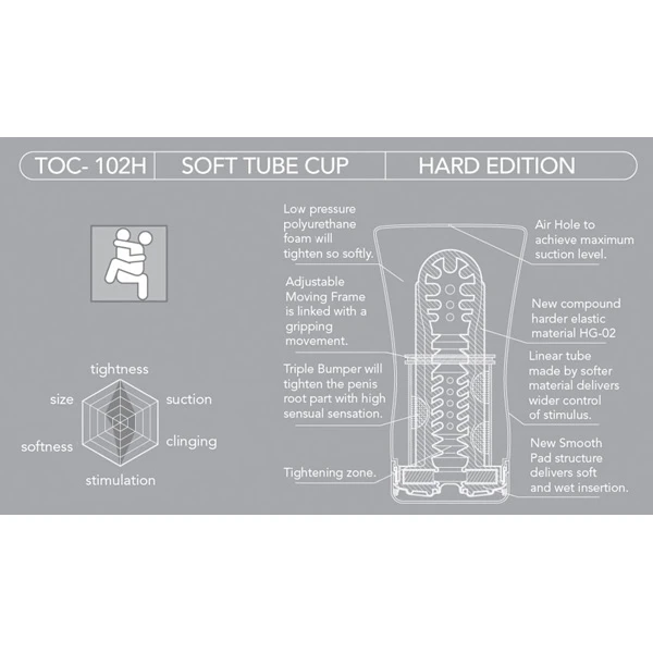 TENGA Soft Tube Cup Hard 1