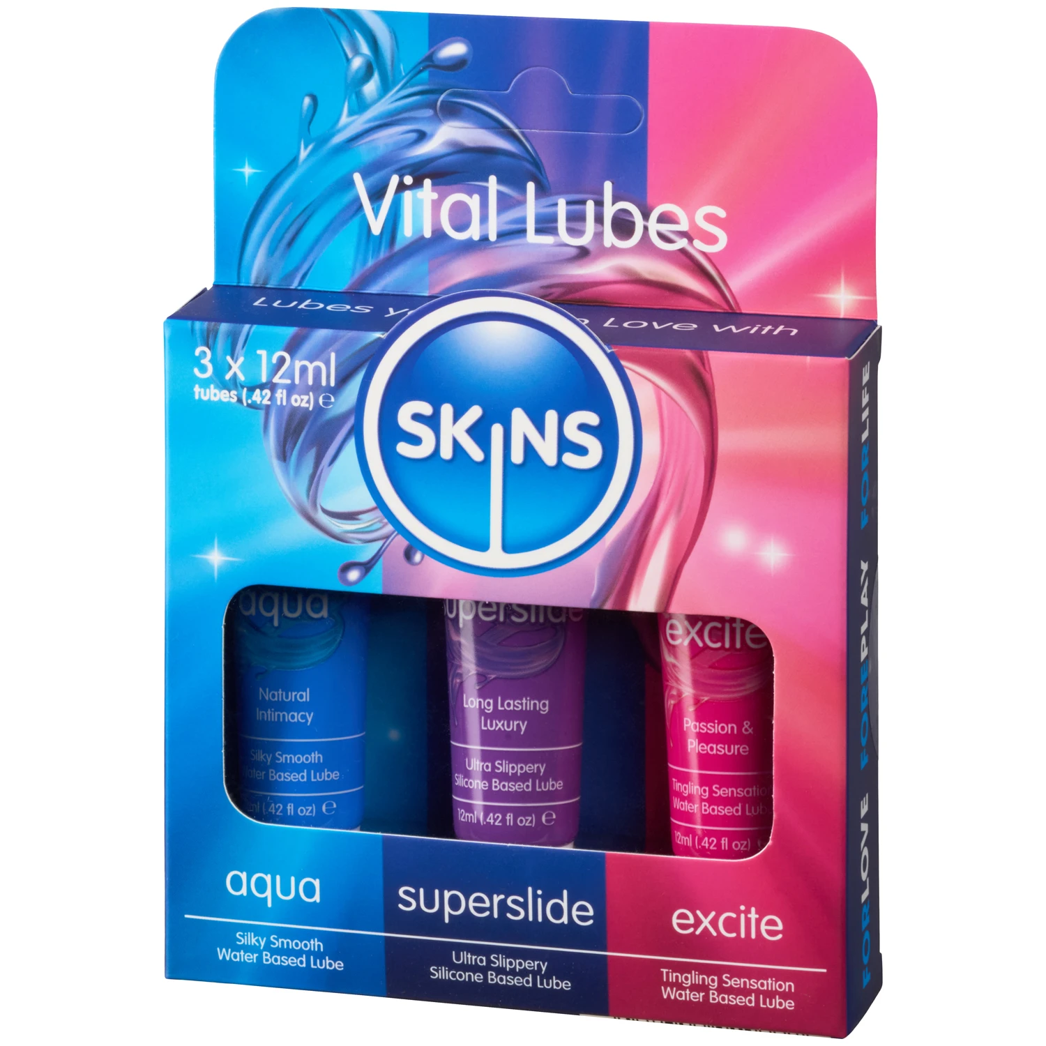 Skins Vital Lubes 3 st x 12 ml var 2
