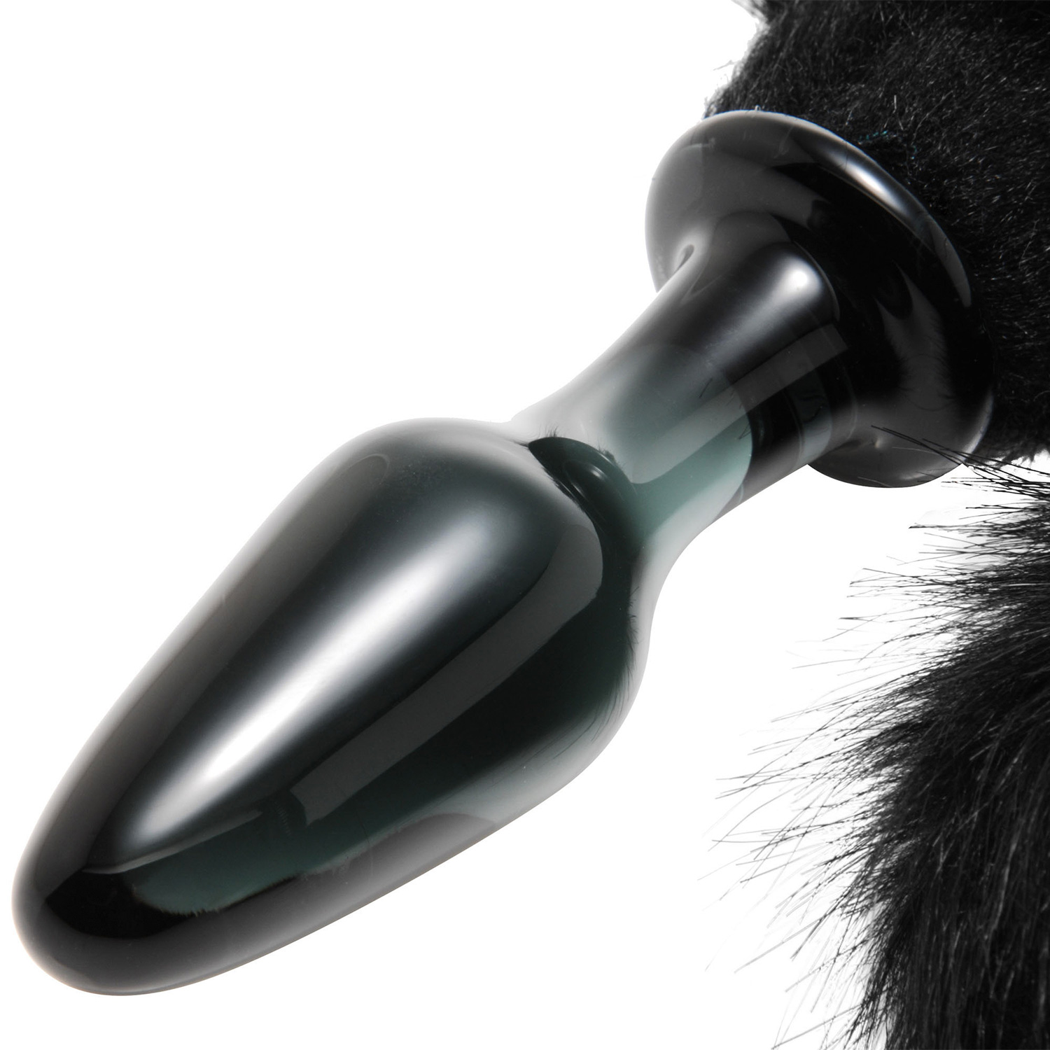 Tailz Midnight Fox Tail Plug Anal en Verre 1