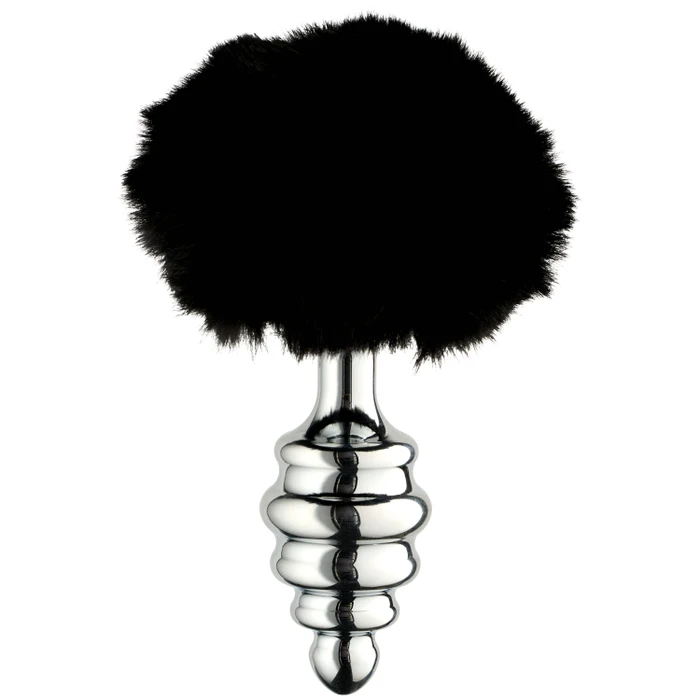 Alive BDSM Line Sort Fluffy Metal Butt Plug L var 1