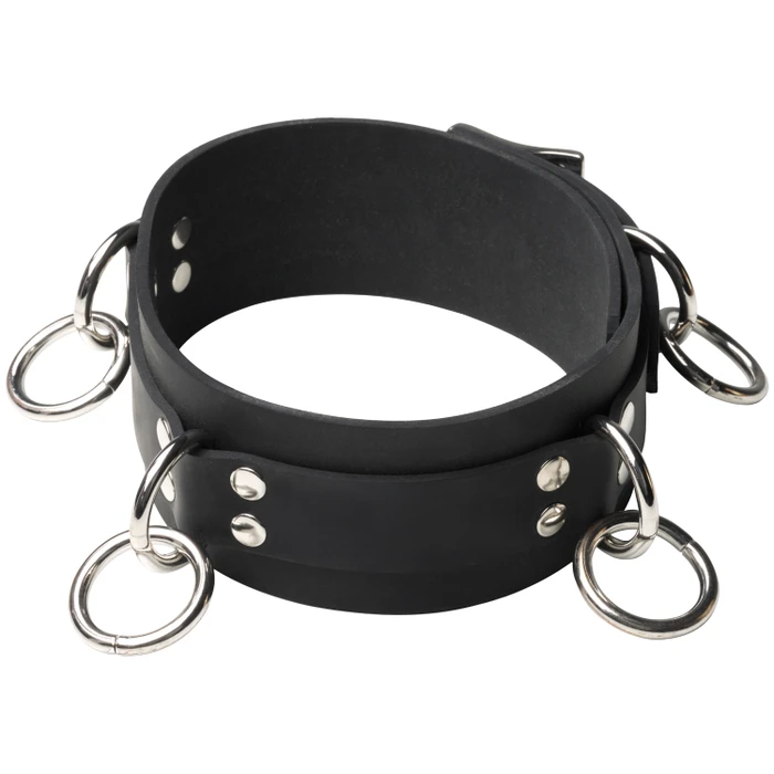 Late X Latex Collar with Double Rings var 1