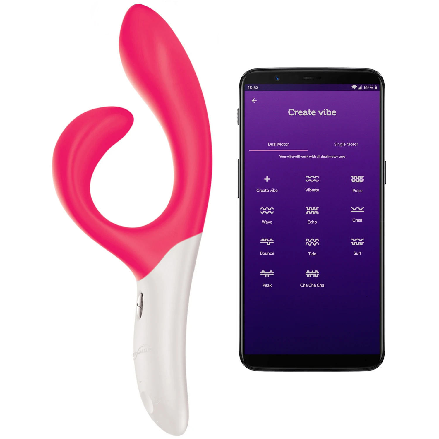 We-Vibe Nova Rabbit Vibrator var 1