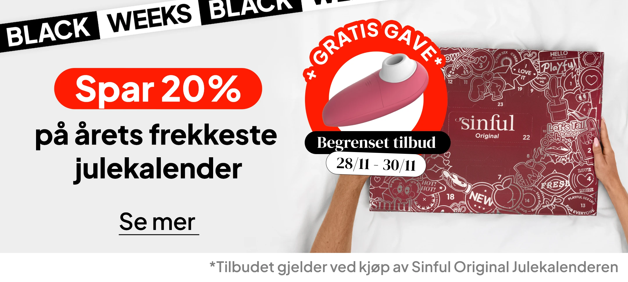 Sinful original julekalender