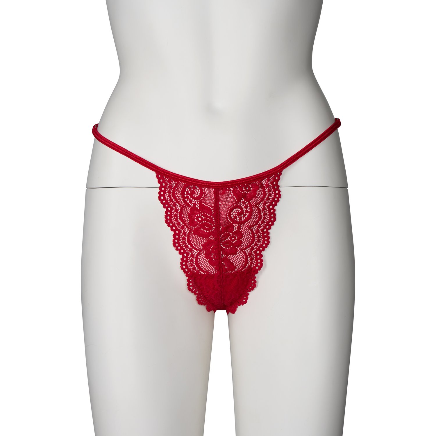 NORTIE Saga Blonde G-String - Red - One size
