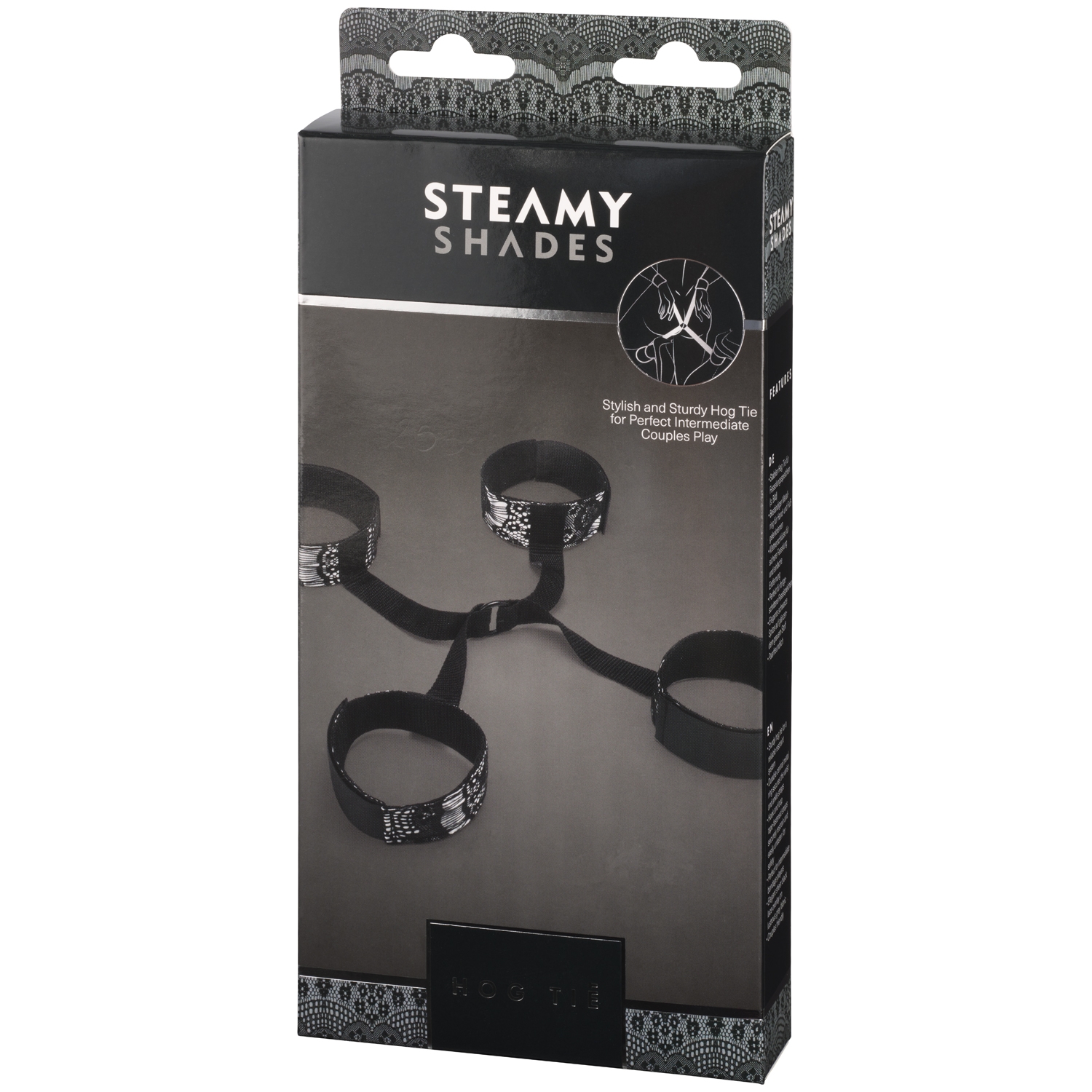 Steamy Shades Hogtie-manschetter 1