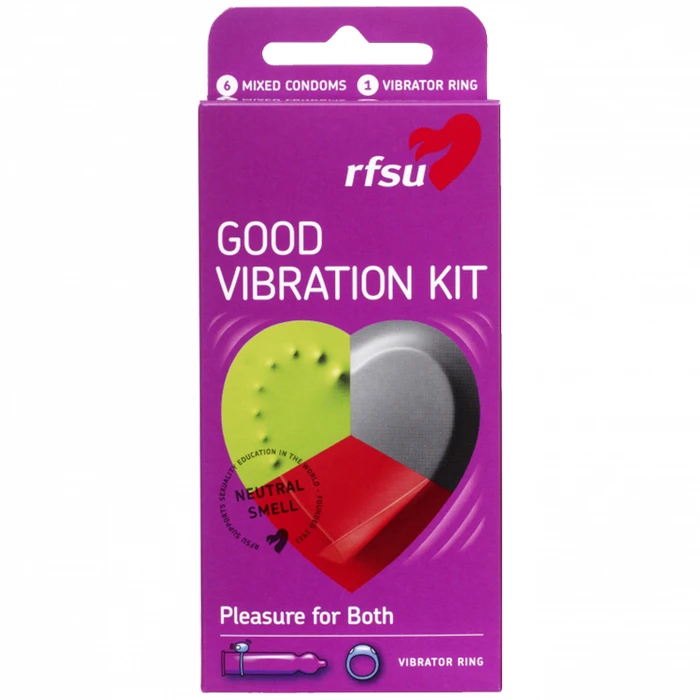RFSU Good Vibration Kondomit 6 kpl var 1