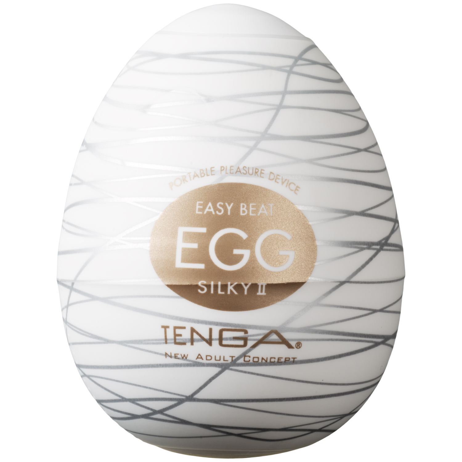 10: TENGA Egg Silky II Masturbator      - Hvid