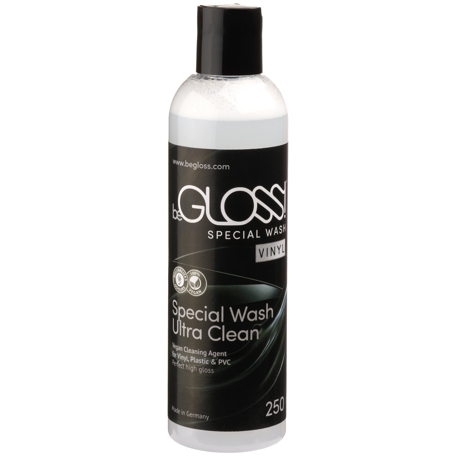beGLOSS Special Wash till Vinyl 250 ml    - Klar
