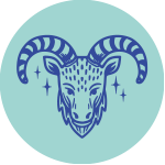 Illustration des Sternzeichens Steinbock