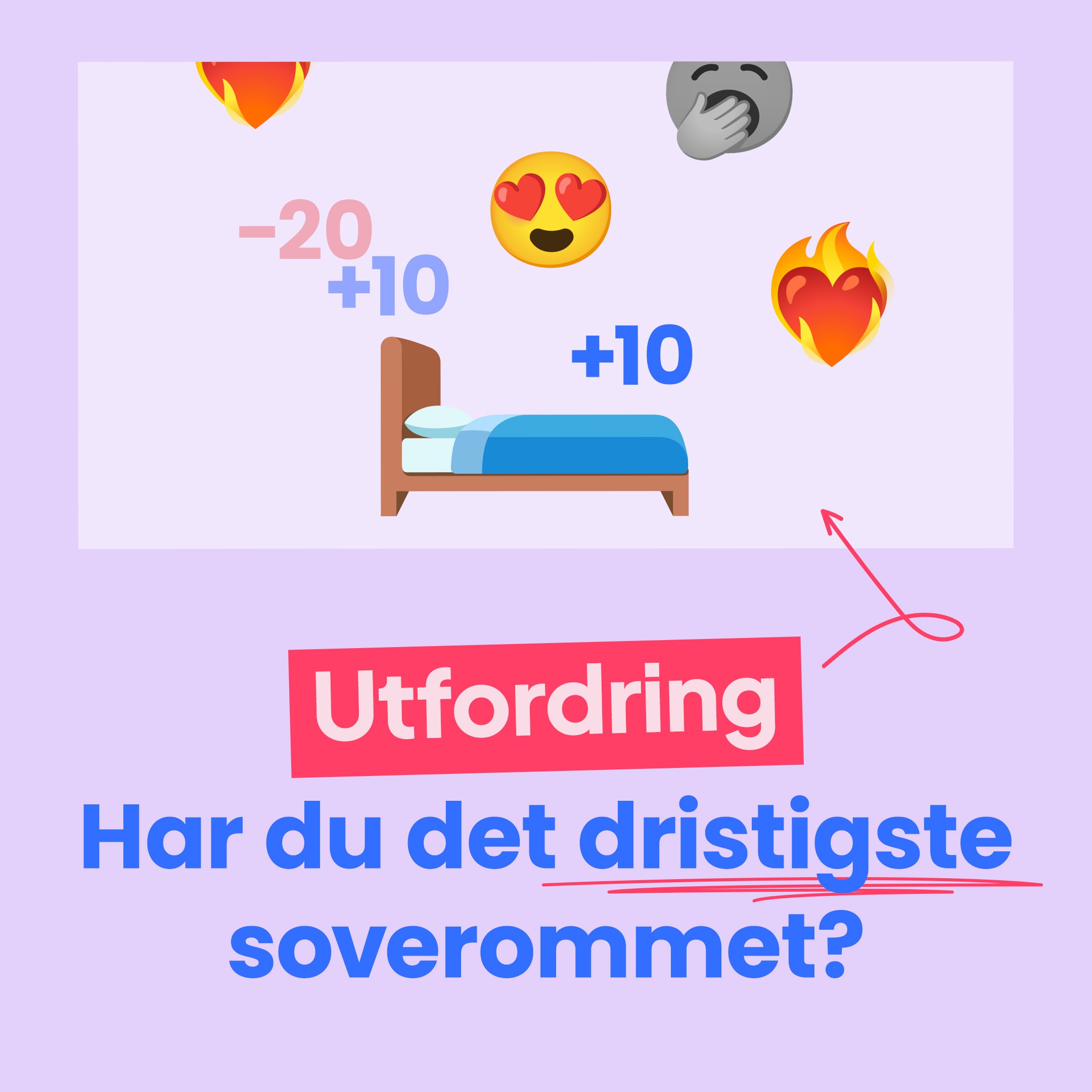 Utfordring - har du det dristigste soverommet? mobile