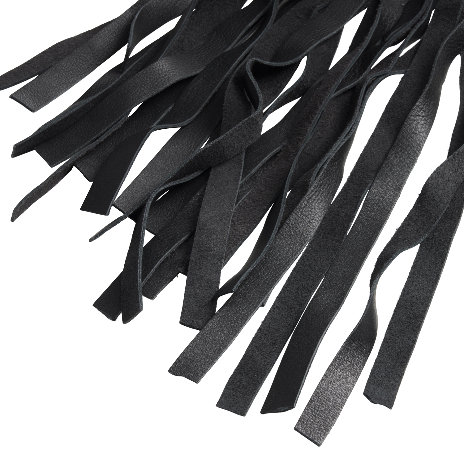 Mister B Impact Leder Flogger mit Holzgriff 1