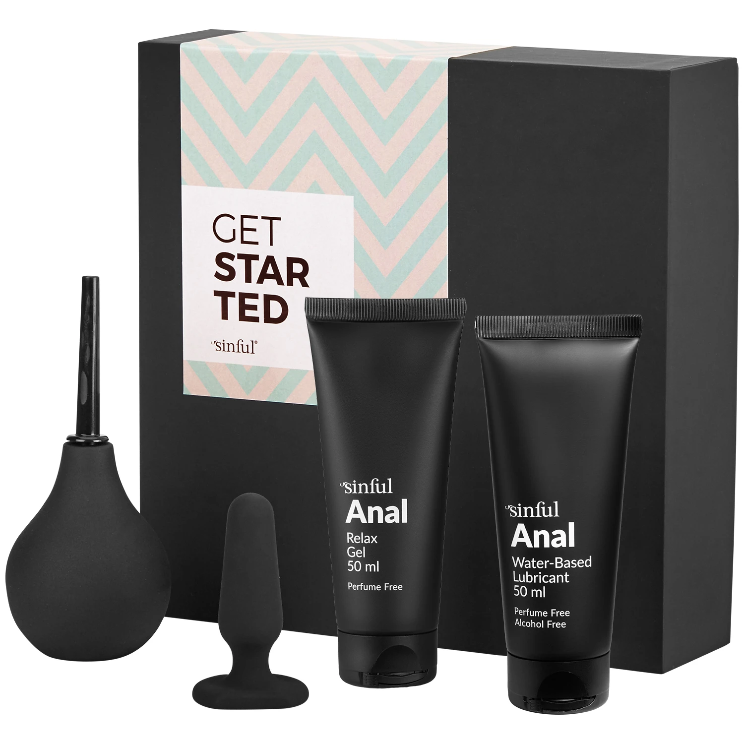 Sinful Get Started Coffret Sex Toys Anaux pour Débutant·e·s 1