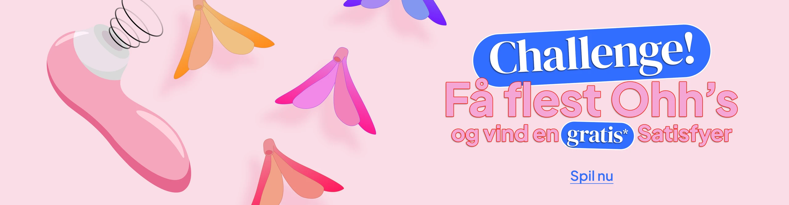 Challenge! Få flest Ohh's og vind en gratis* satisfyer desktop