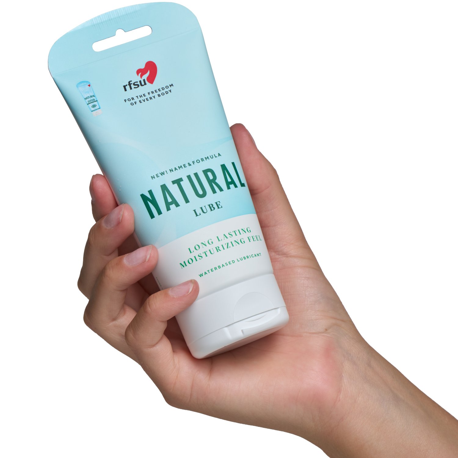 RFSU Natural Langvarig Vandbaseret Glidecreme - Klar
