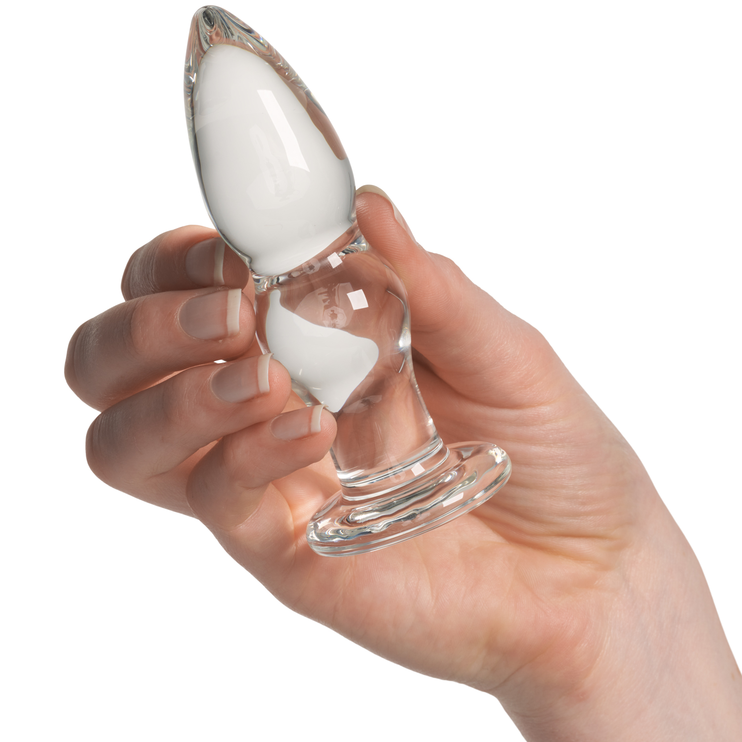 Sinful Groove Plug Anal en Verre Moyen 11,7 cm 1