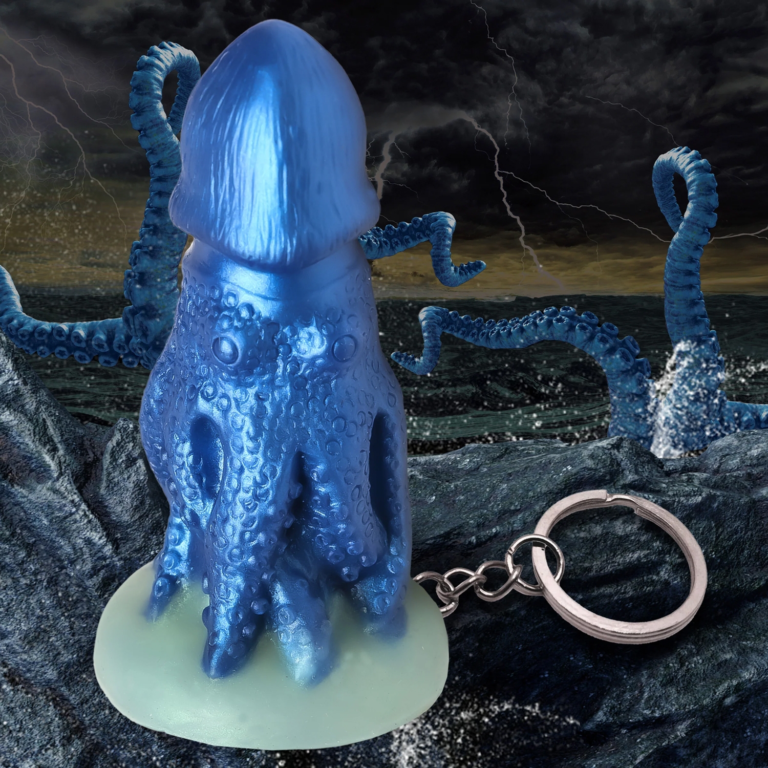 Creature Cocks Cocktopus Sleutelhanger var 2