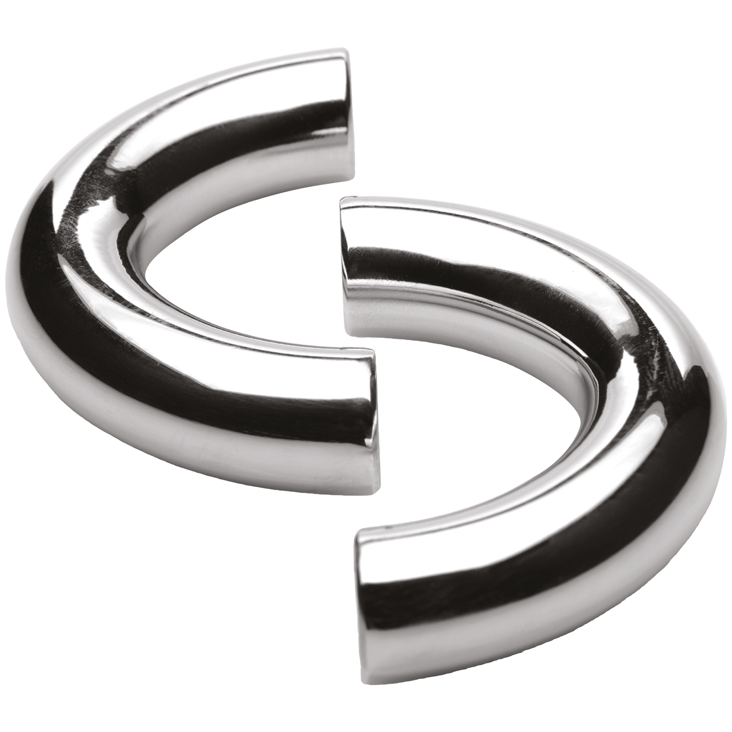 Master Series Mega Magnetize Roestvrijstalen Magnetische Cockring 1