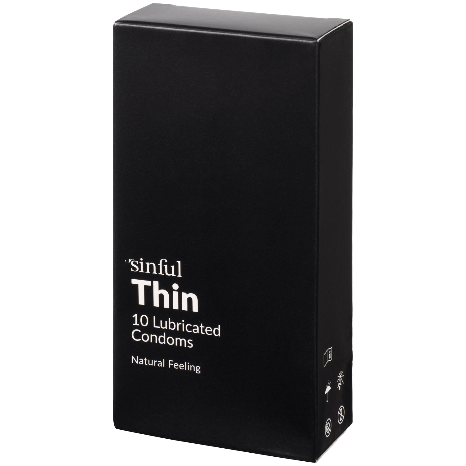 Sinful Tynde Kondomer 10 stk      - Klar