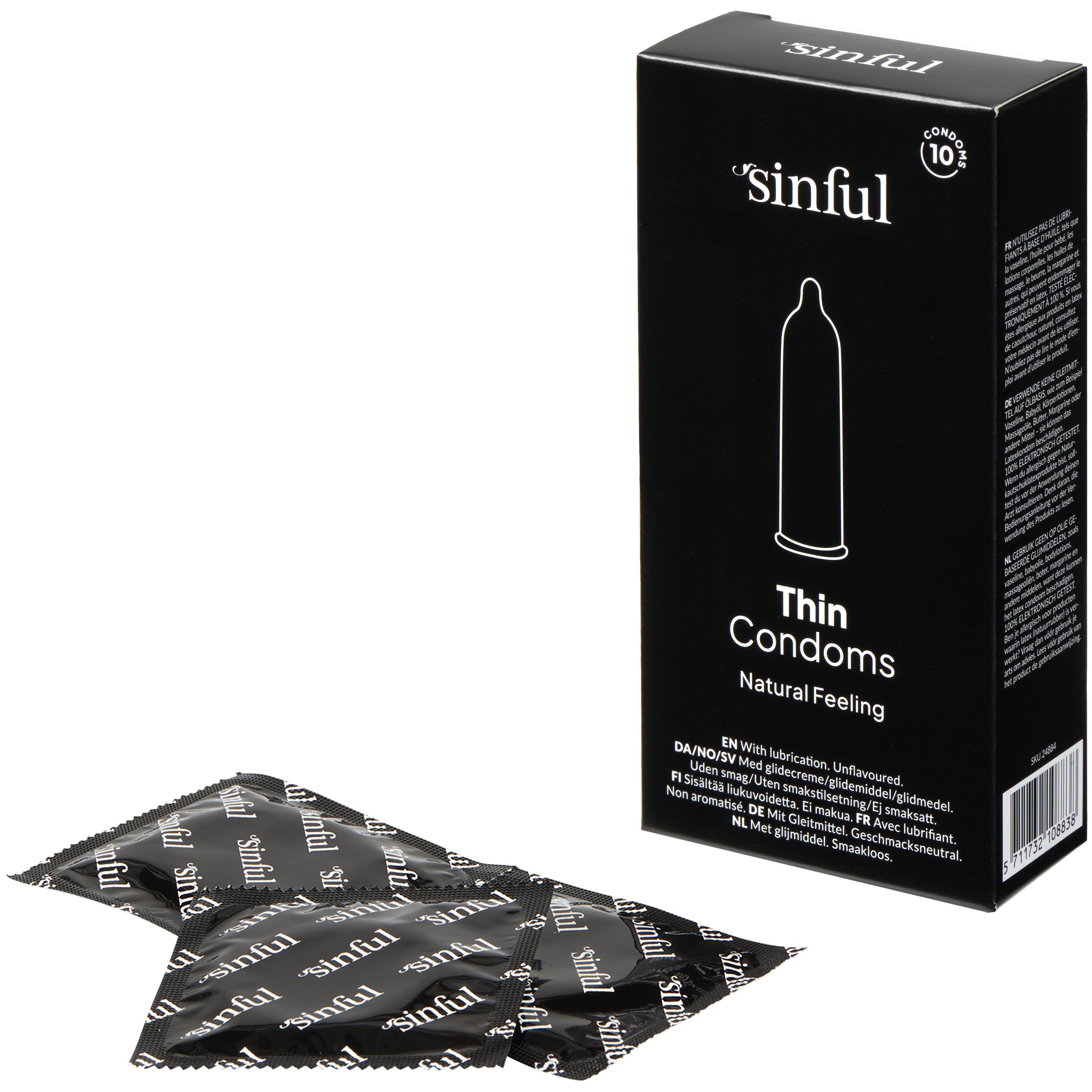 Sinful Thin Kondomer 10 stk var 1