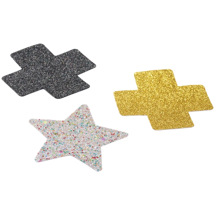 baseks Glitter Nipple Covers 3 st var 1