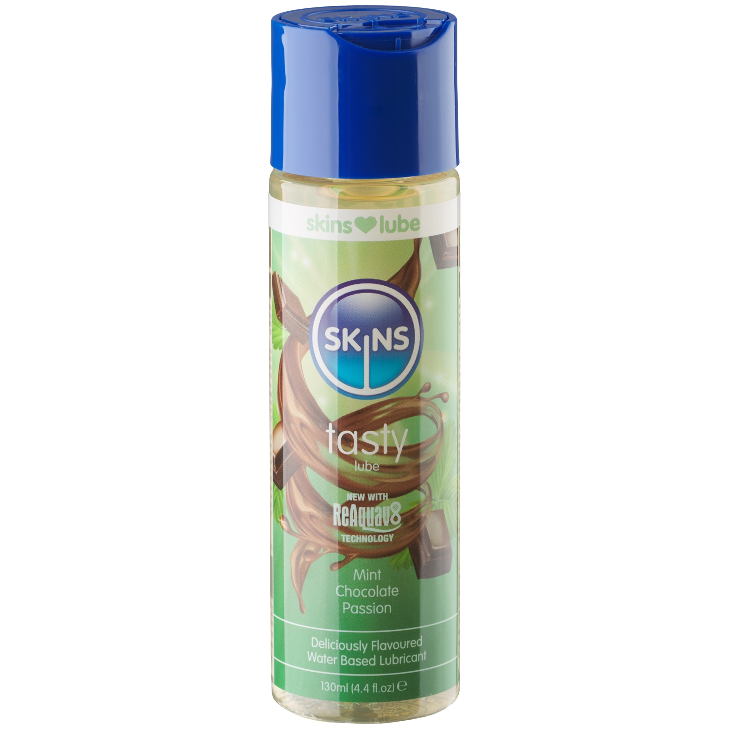 Skins Mint Chocolate Passion Vandbaseret Glidecreme 130 ml - Clear