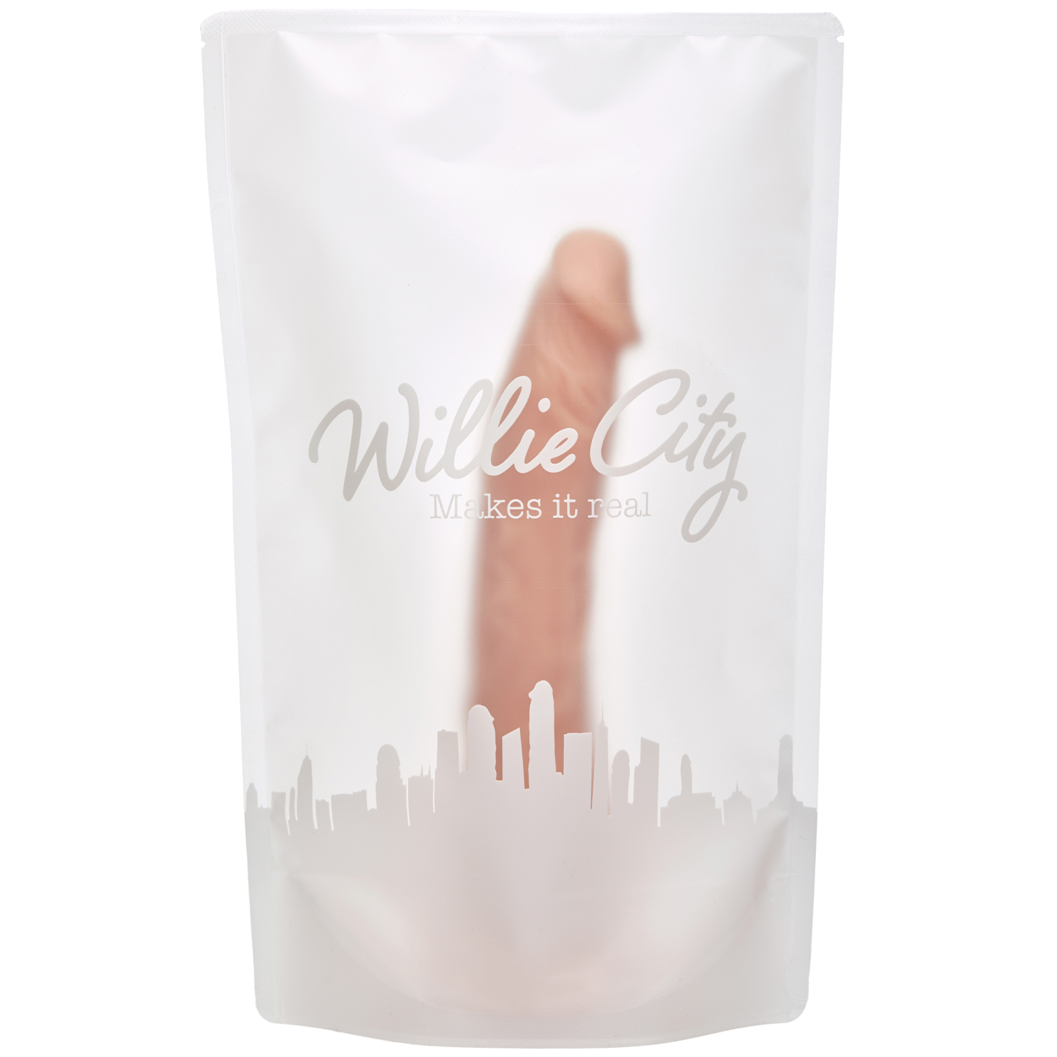 Willie City Willie City Realistisk Dildo med Sugekopp 23 cm - Beige
