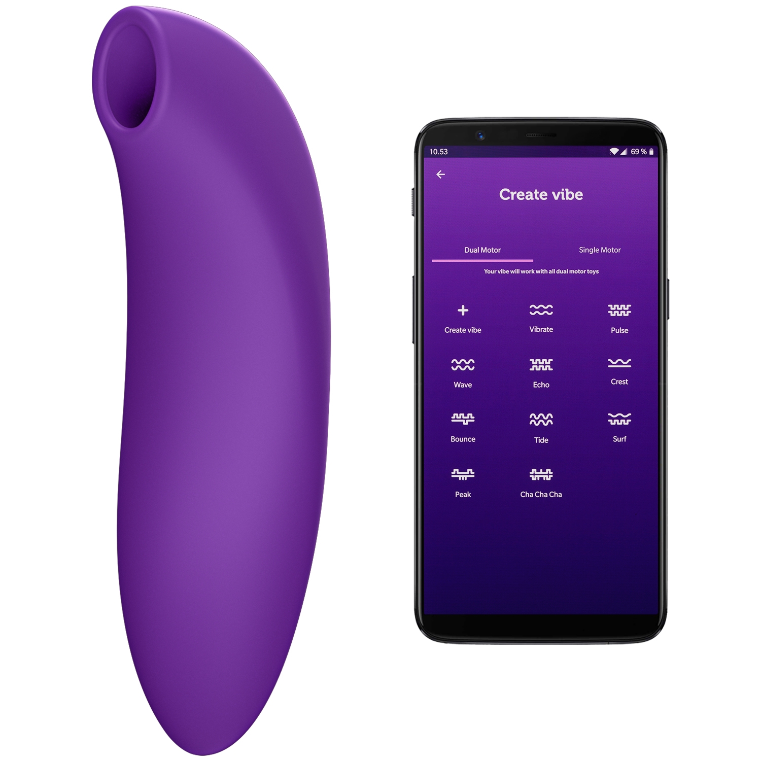 We-Vibe Melt 2 App-Controlled Clitoral Suction Stimulator var 1