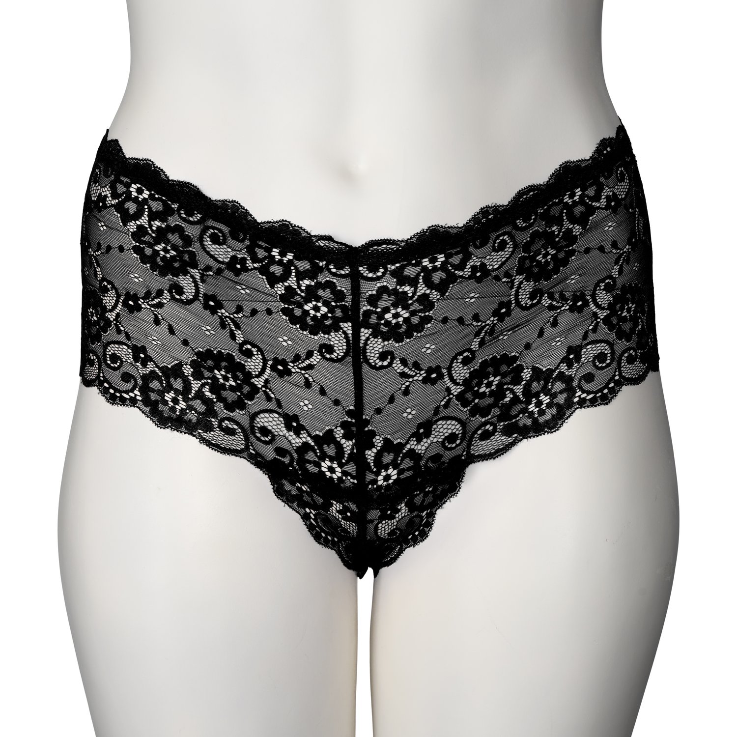 NORTIE Evening-Promise Højtaljet Bundløs Hipster - Sort - L/XL