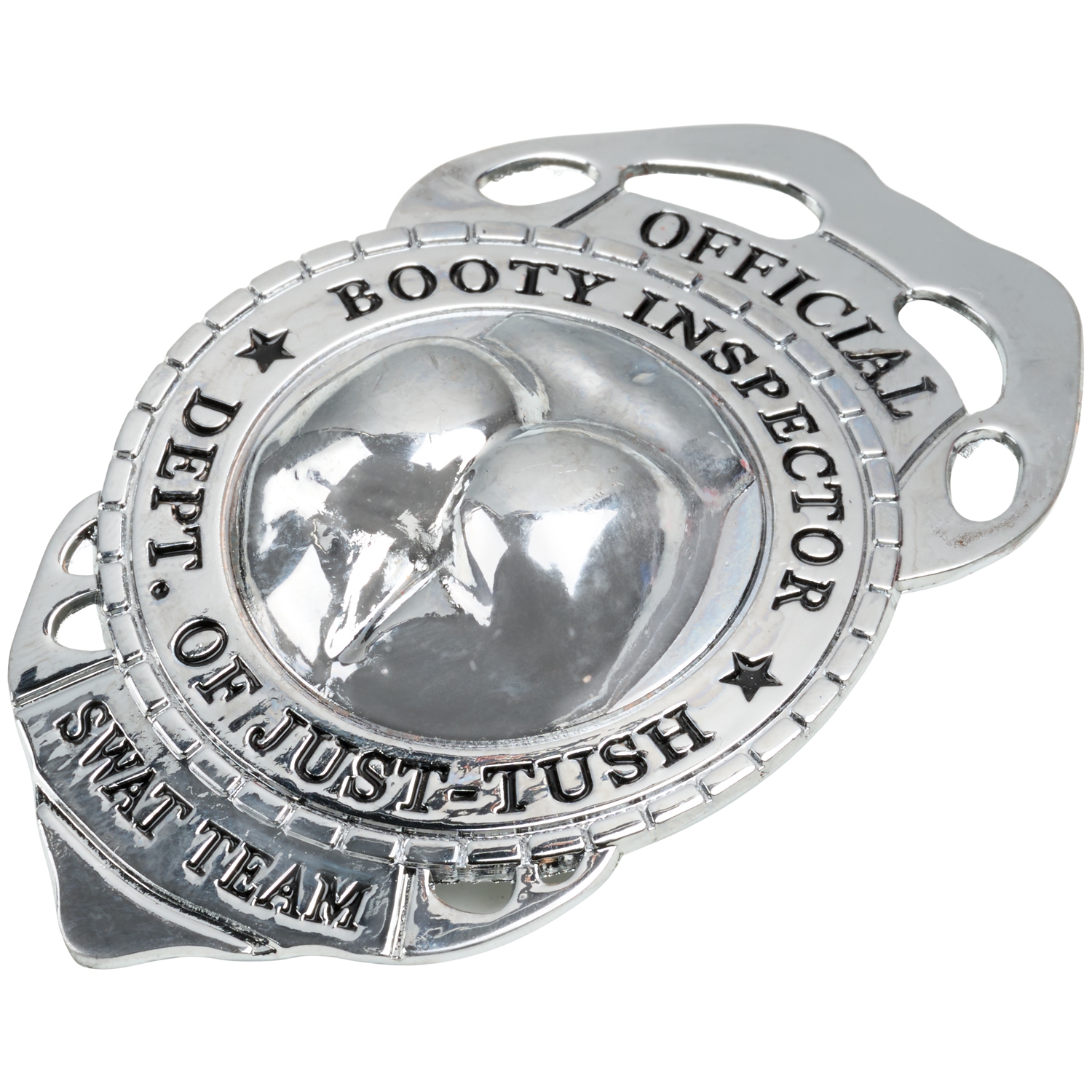 Booty Inspector Badge - Silver