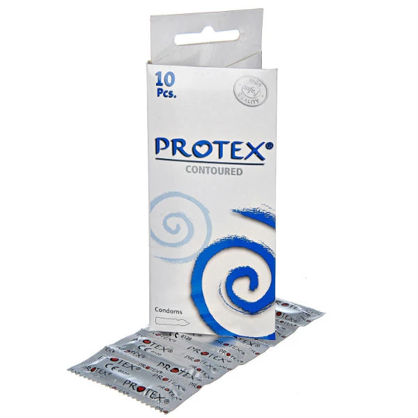 Protex Contoured Kondomer 10 stk. var 1