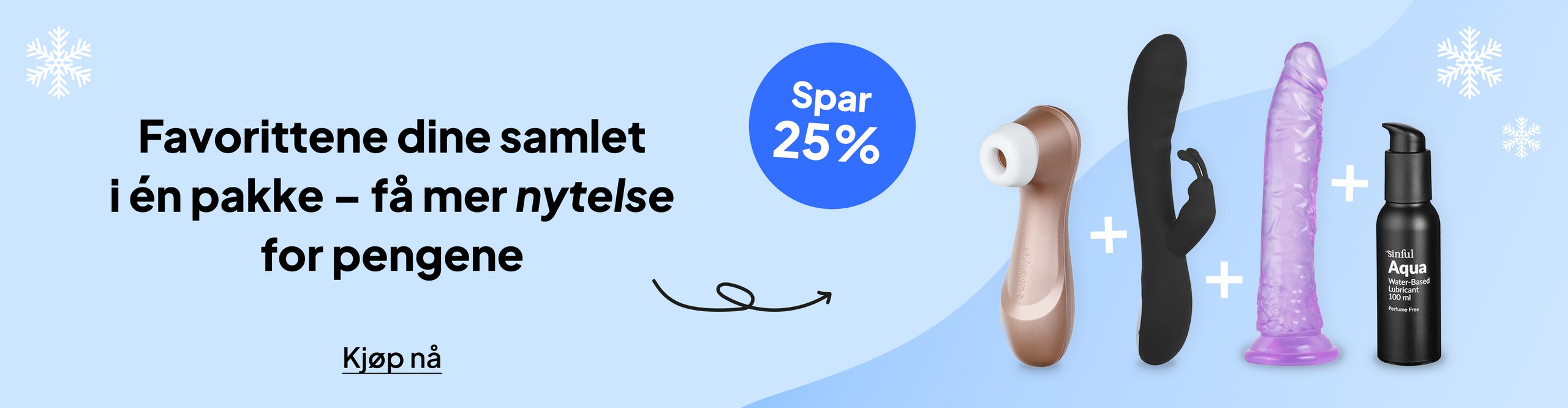 Spar 25% på Satisfyer Pro 2 bundles* desktop